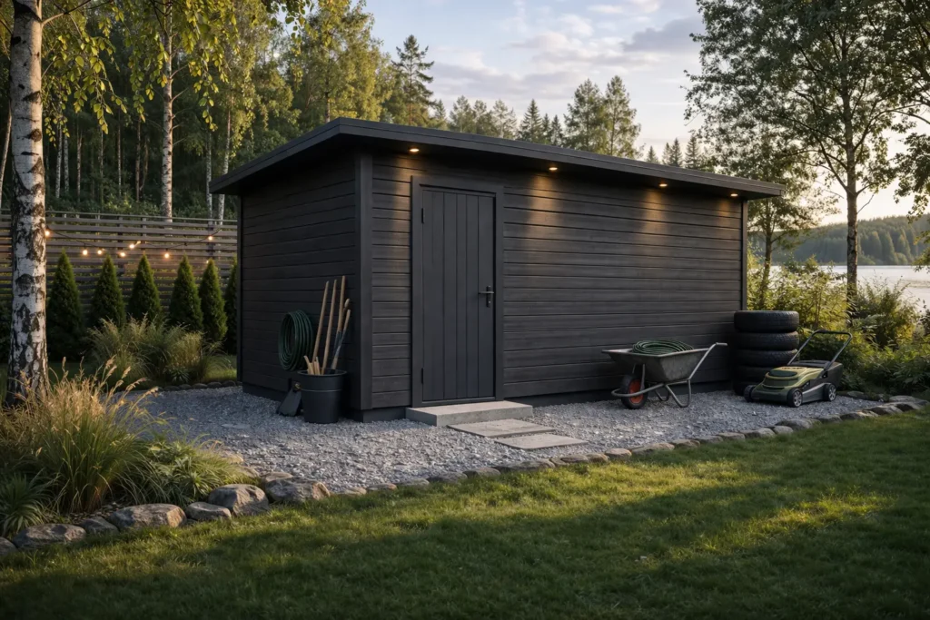 Sauna - ja Aiamajad Aknata aiamaja kuni 20 m2 tööriistade ja aiatehnika hoidmiseks